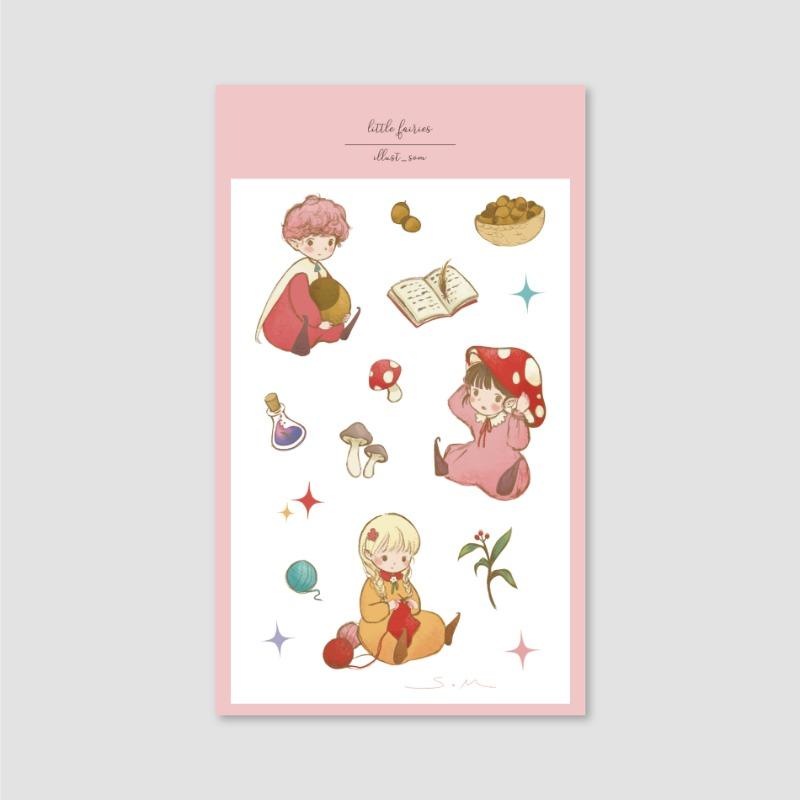 [솜] 리틀 페어리 씰스티커