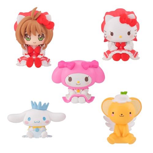 반다이 카드캡터 사쿠라 X 산리오 캐릭터즈 스페셜 콜라보 마스코트 가챠 캡슐 (5종세트)