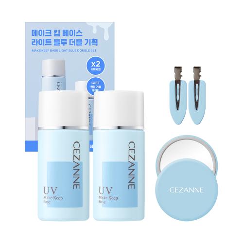 메이크 킵 베이스 라이트 블루 더블 기획 (킵 베이스 30ml+머리핀2p+원형거울)