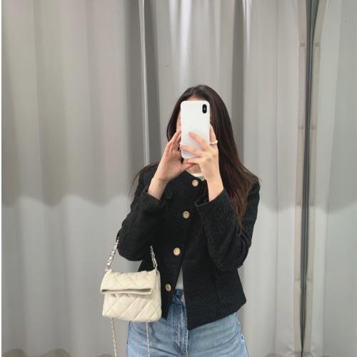 블랑 트위드 자켓