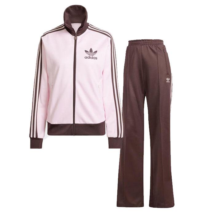 아디다스 베켄바우어 트랙탑 트랙팬츠 핑크 브라운 IR6008 IR6093
