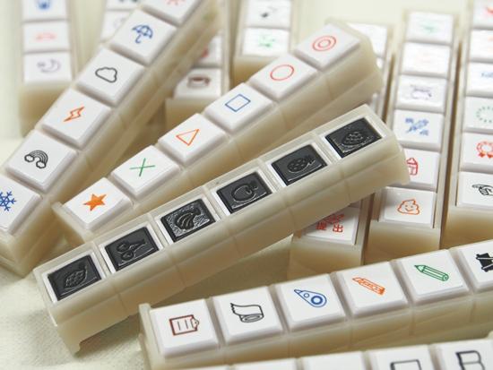 Pochitto6 푸쉬버튼 스탬프 (디자인 선택)