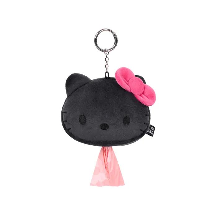 [예약배송] 헬로키티x아루마루 풉백 키링_블랙 (Hello Kitty x arumaru Poop Bag Key Ring_black)