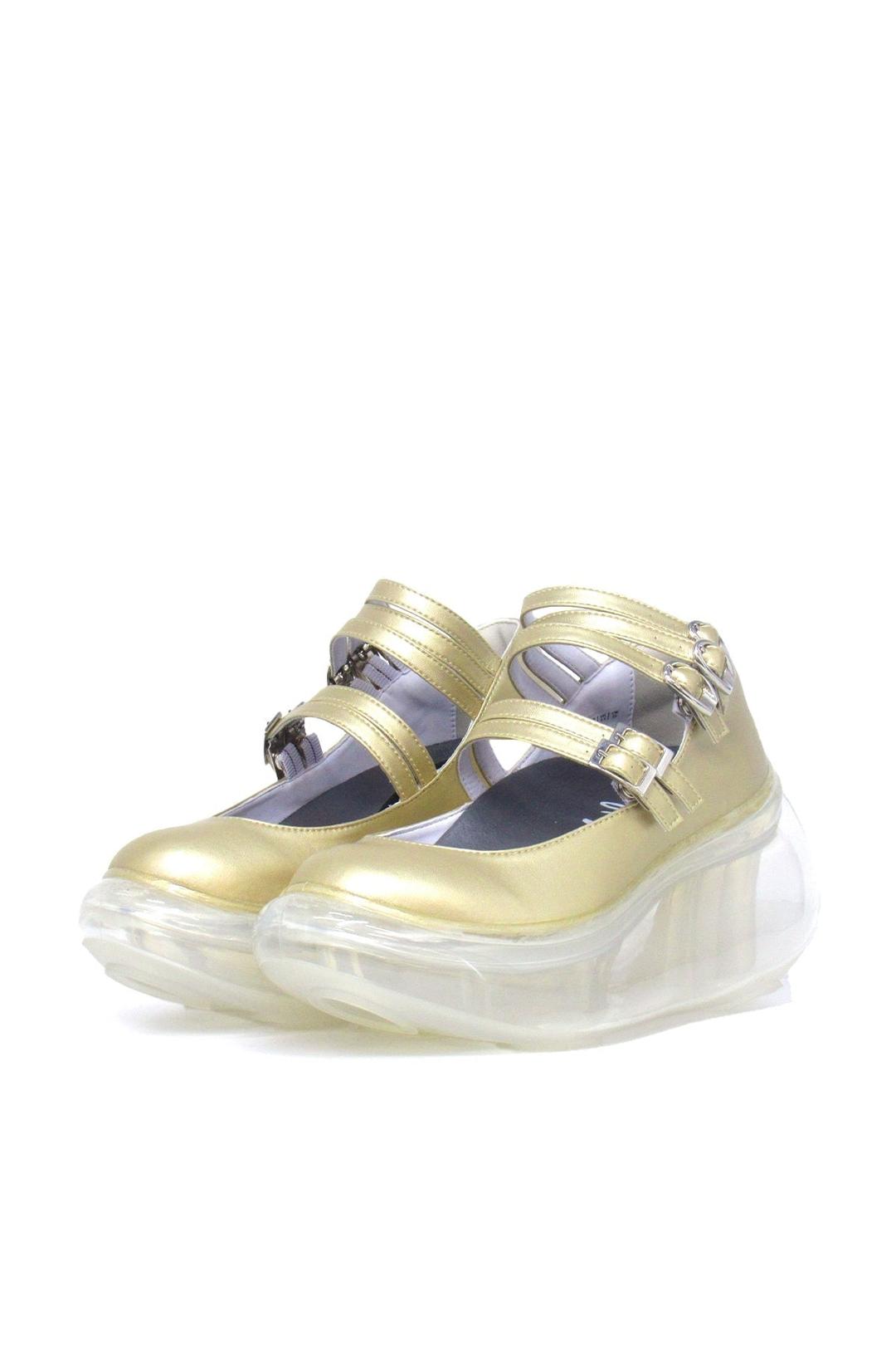 Mary Jane Metalic / Gold - Gold / 36（22.0cm）