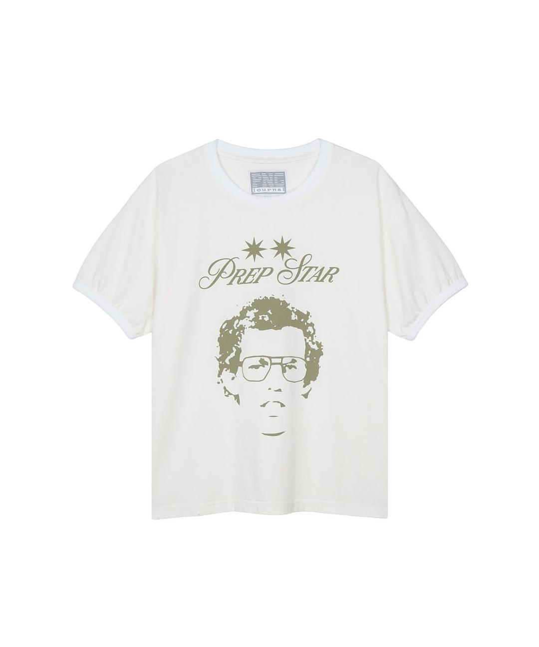 PREP STAR T SHIRT IVORY