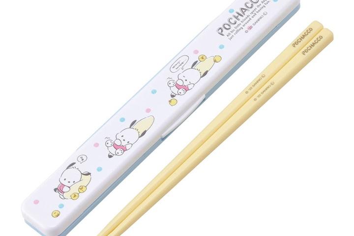 포차코 무소음 젓가락 세트 18cm
