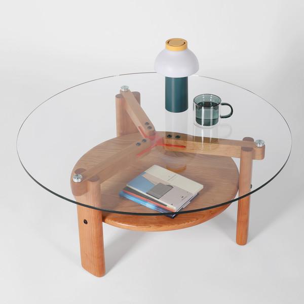 C3L_01 Low Table Cherry wood