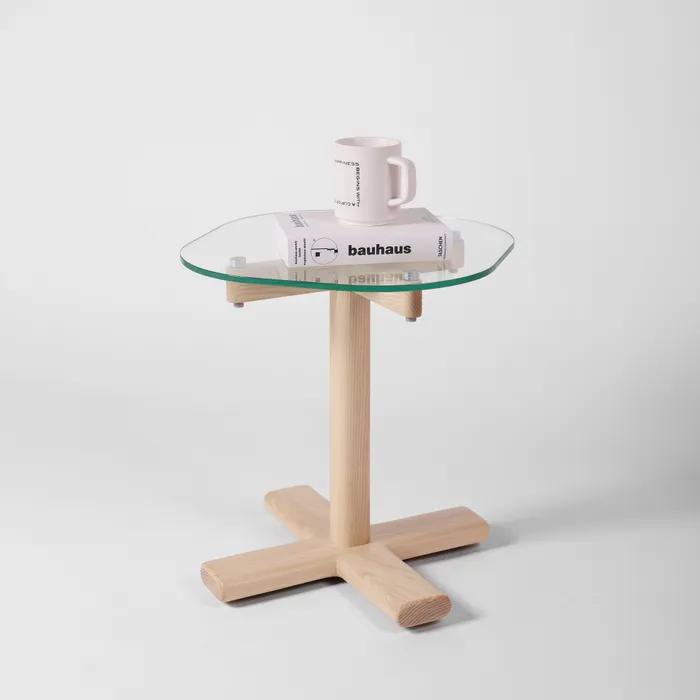 X-X_02 Side Table  Ash wood 원목 테이블