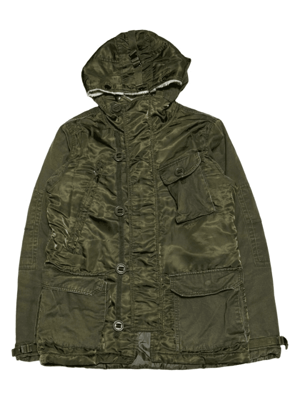 Mix parka jacket
