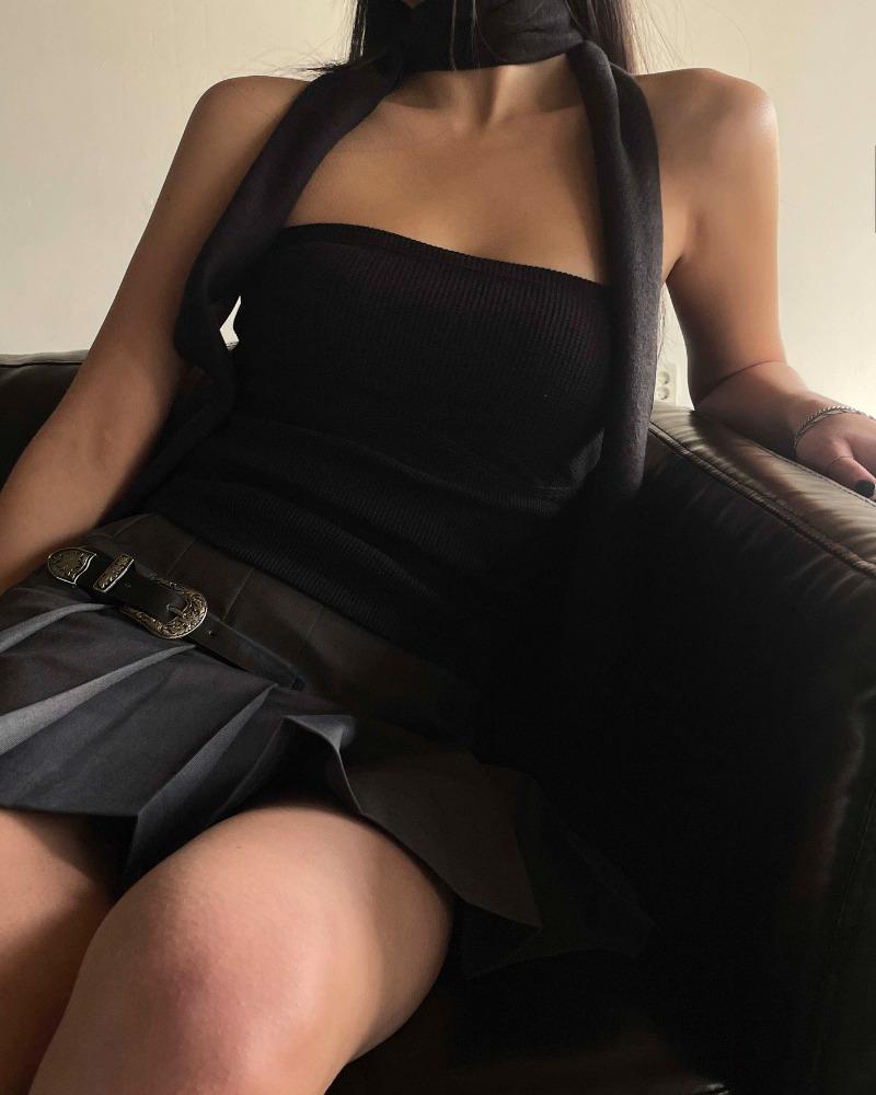 Waffle tube top (3 color)