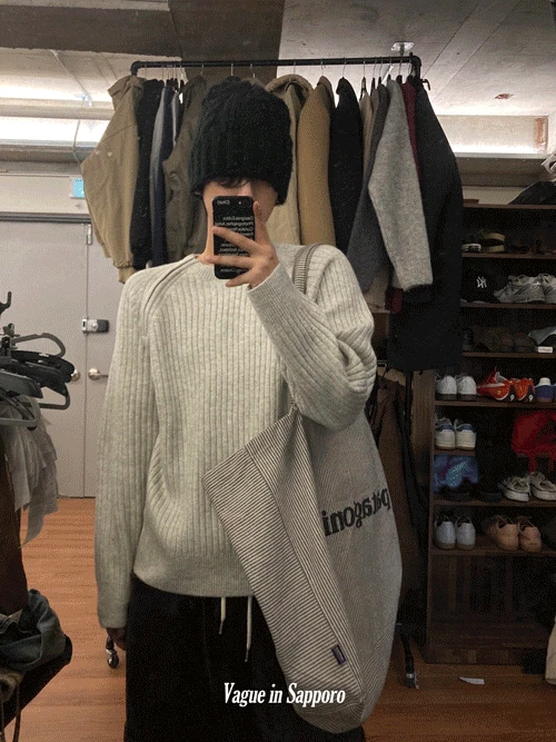 [문의폭주] French round knitwear (6color)