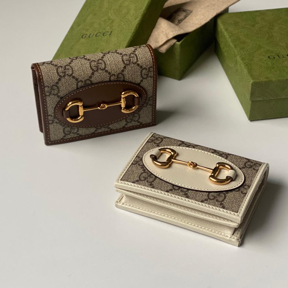 구찌 여성 지갑 1955 홀스빗 카드지갑 621887