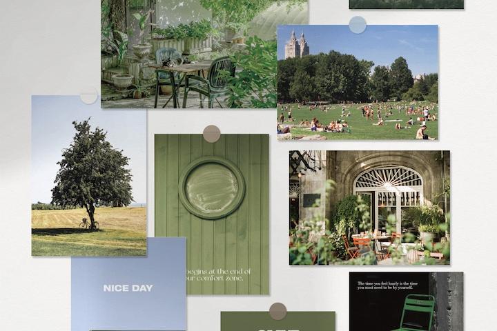 리뷰이벤트! 엽서 포스터 그린 데코팩 ver.01