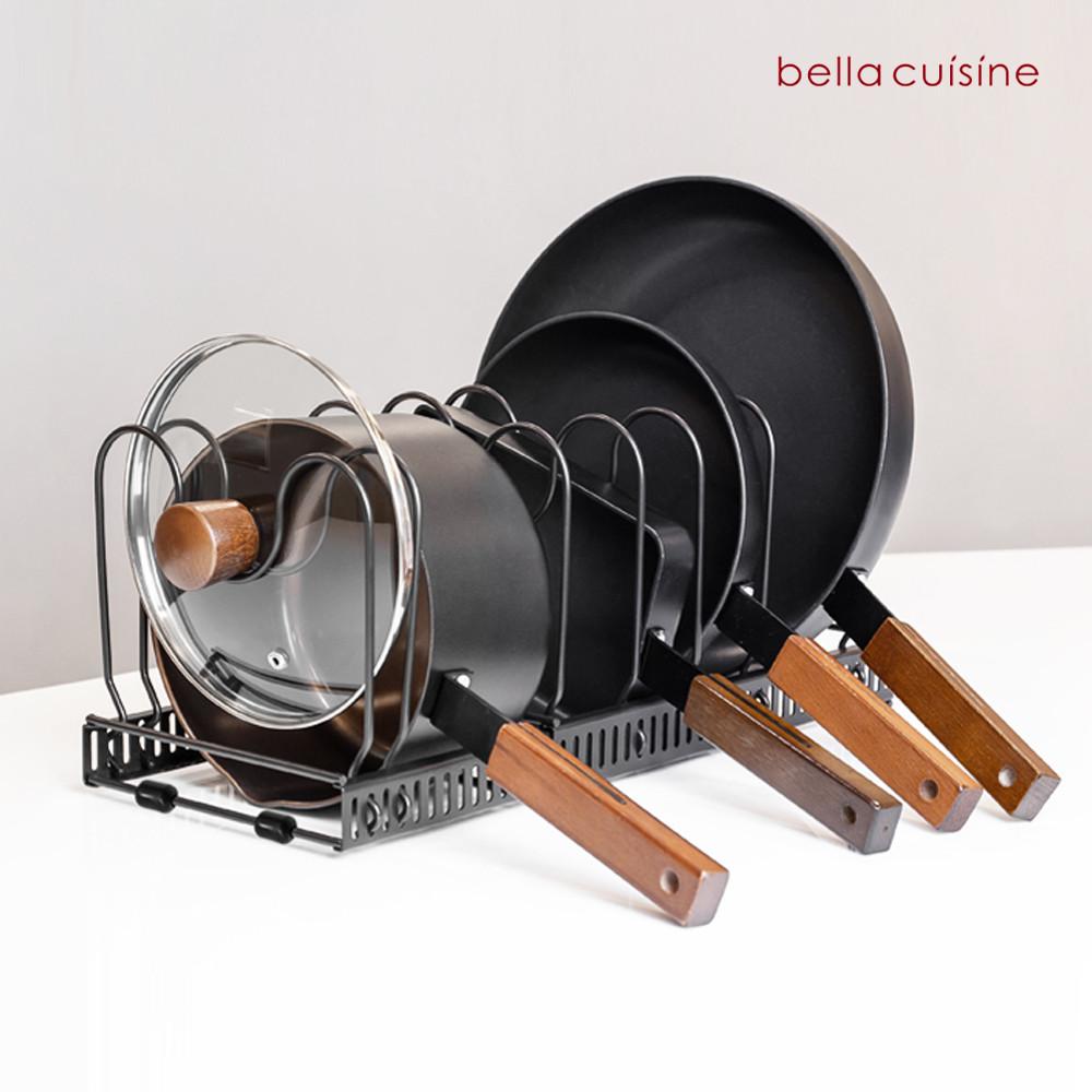 벨라쿠진 길이 너비 조절 후라이팬/ 냄비 정리대 /거치대 모음전