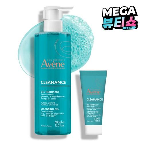 아벤느 클리낭스 약산성 클렌징 젤 400ml + 15ml, 1개