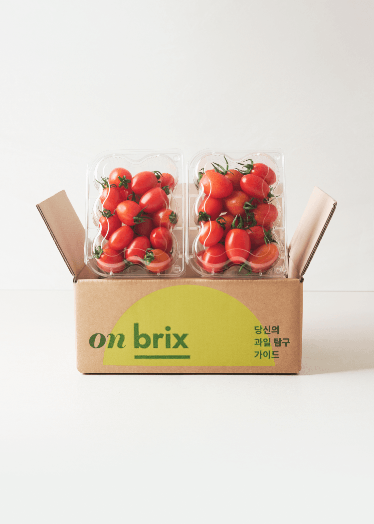 설탕처럼 달콤한, 스테비아 샤인 토마토 1kg이상(500g*2팩/특품)