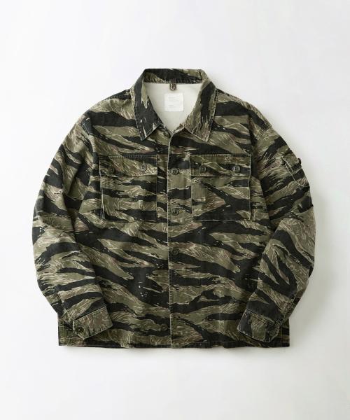 TDS TIGER CAMO MILITARY JACKET_TIGER CAMO