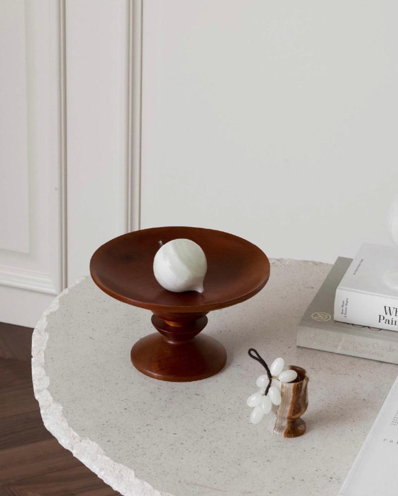 모던 우드 트레이 과일 원목 쟁반