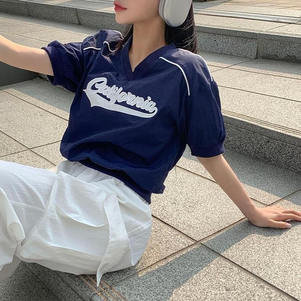 [베이델리] 포니 브이넥 아노락 반팔 티^흠뻑쇼/반팔아노락/여름상의