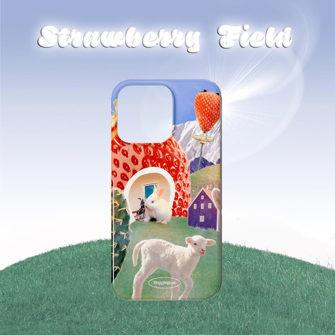 스트로베리 필드_A 유광 하드 폰케이스