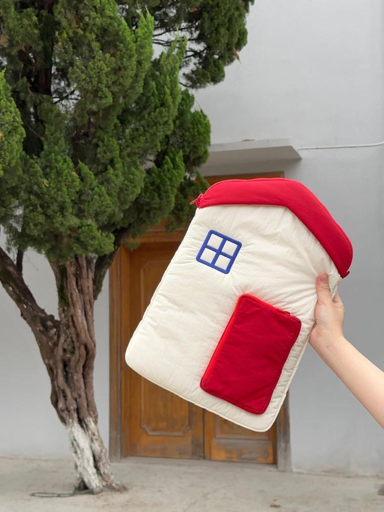 수심 House Pouch 하우스 노트북 파우치 아이패드 유니크 맥북 11 13인치