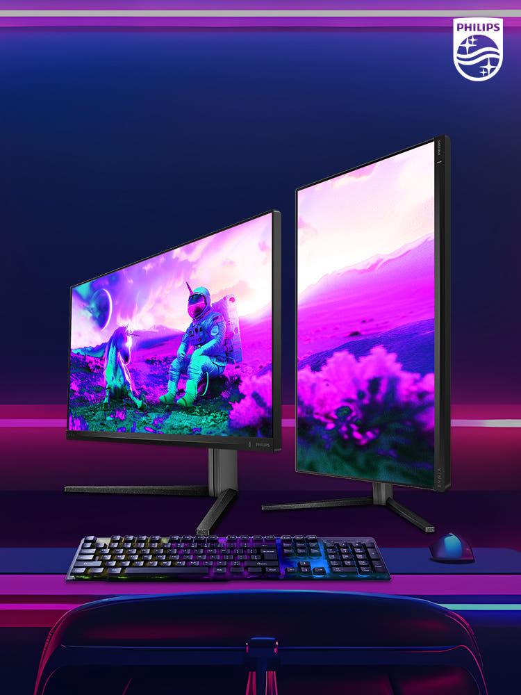 필립스 에브니아 27M2N3200A 180Hz 프리싱크 HDR 게이밍 피벗 27인치모니터