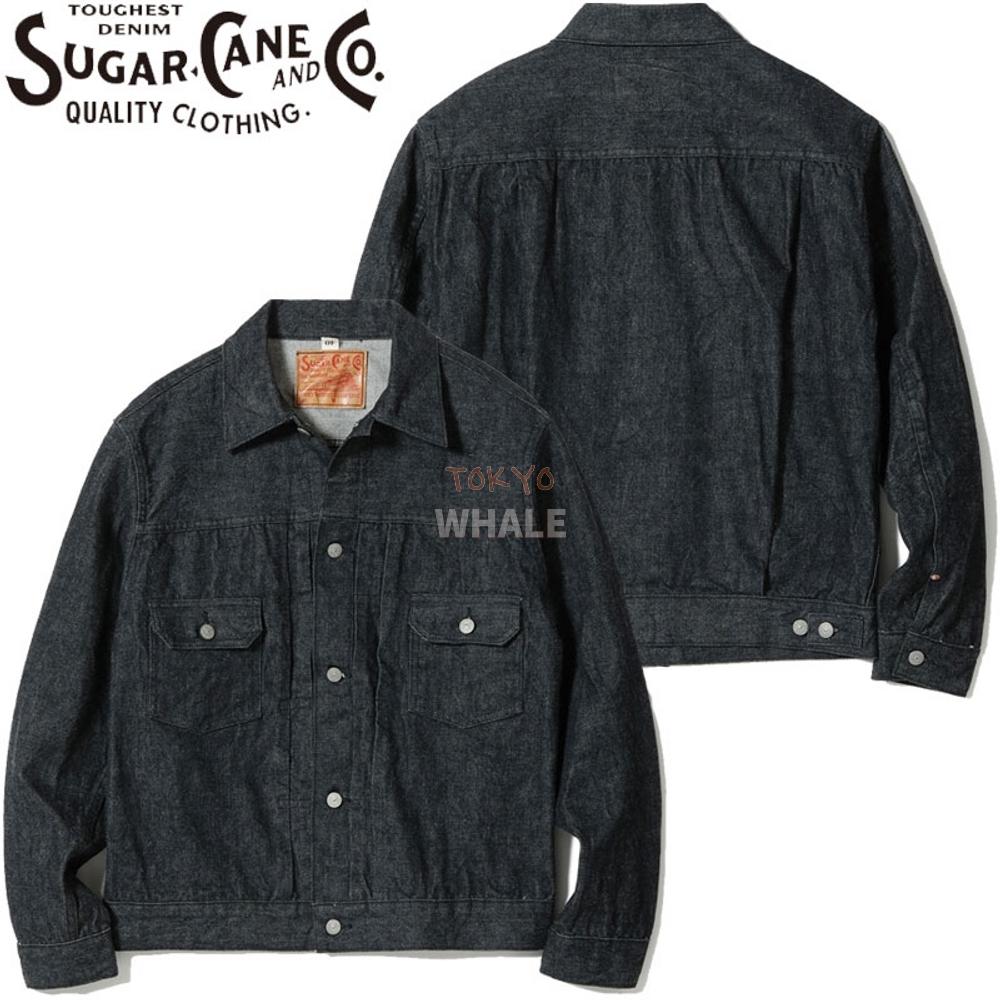 슈가케인 데님자켓 1953 14.25oz BLACK SC15650