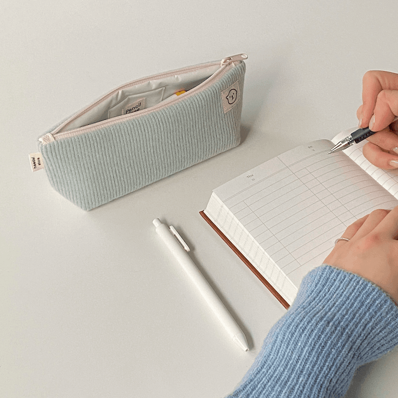 Pencil Case (knit ver, Mint)