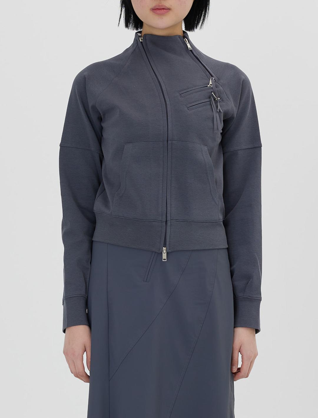 나체 집 디테일 트랙 저지 차콜 - empty