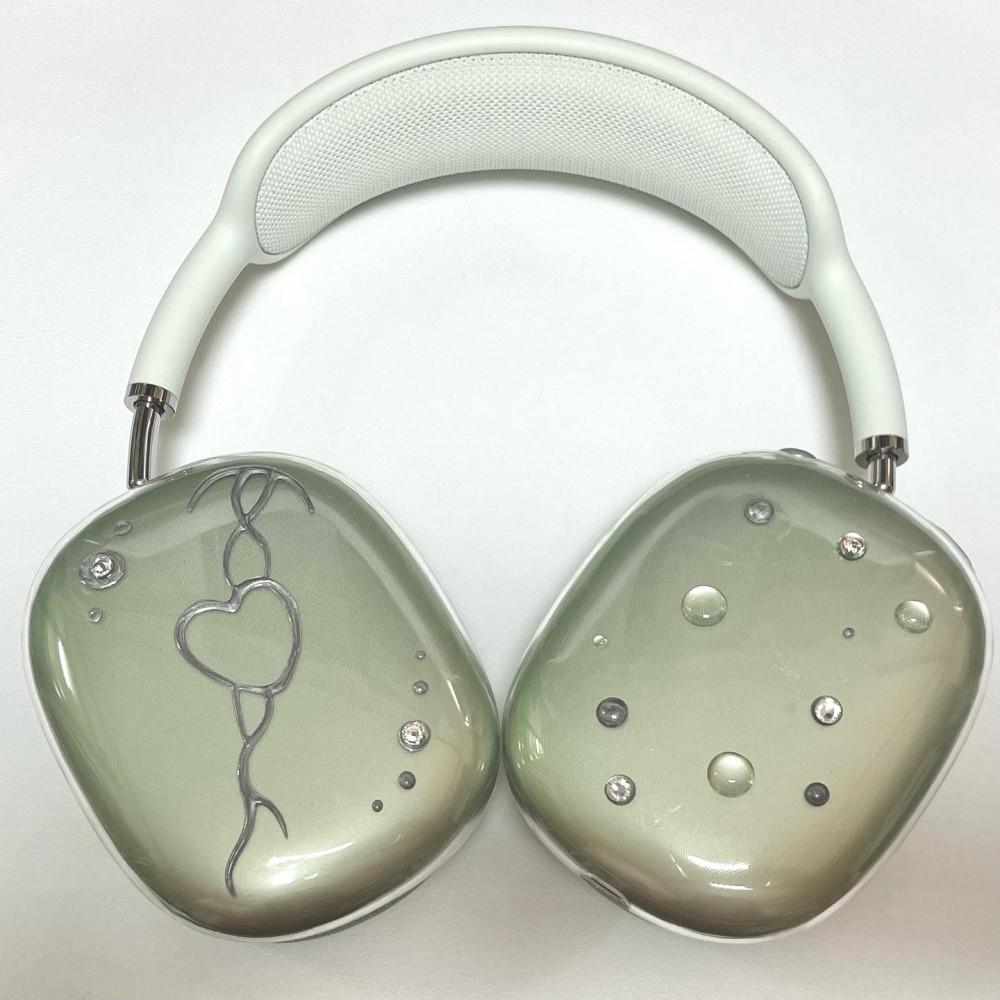 (주문폭주 3주 소요)하트 썬더 에어팟 맥스 케이스 heart thunder resin airpods max case