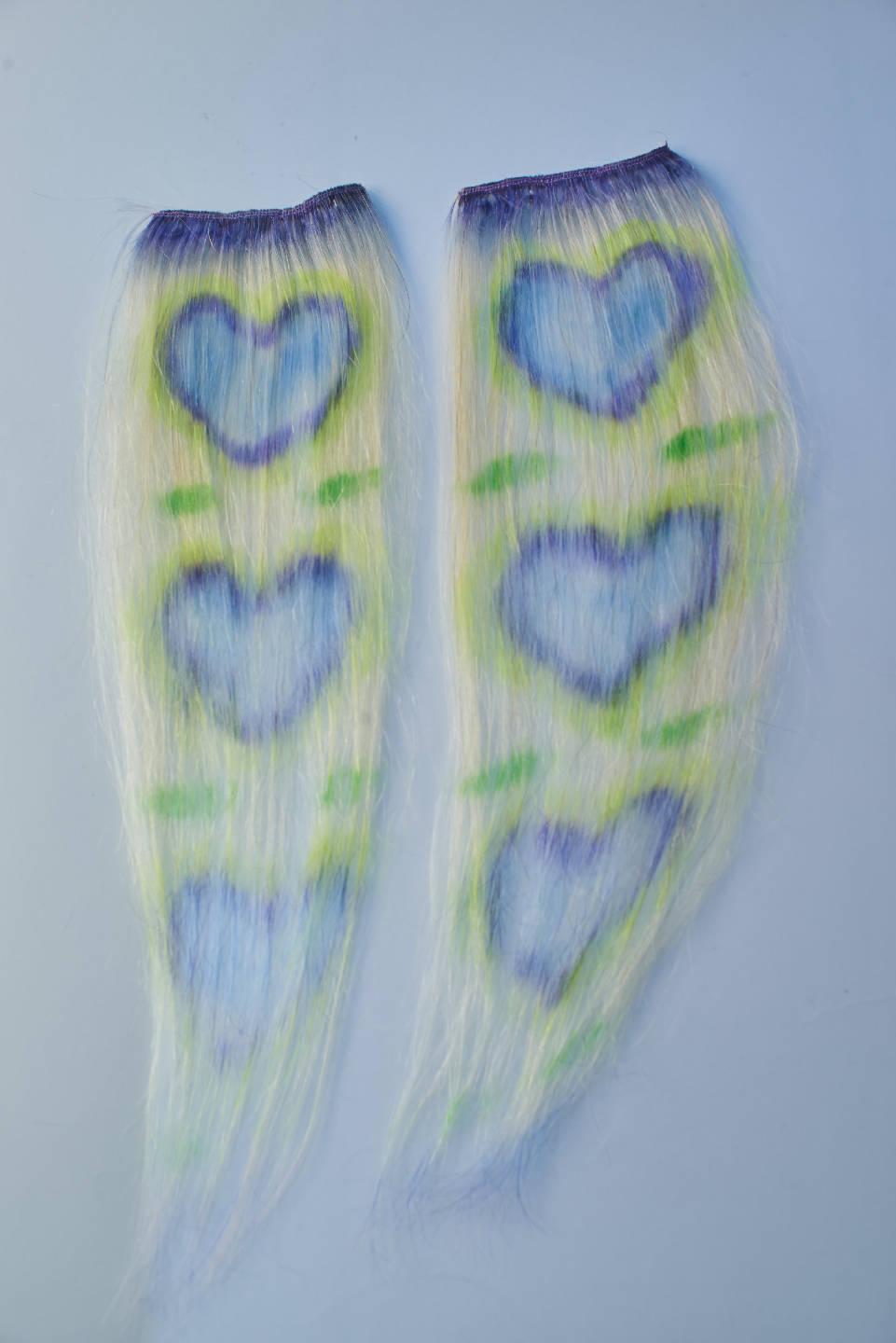 Purple Green Love Extensions - Single