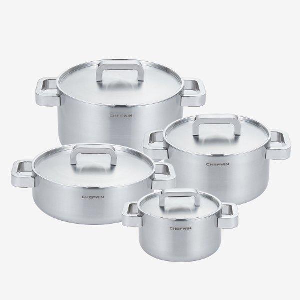 [SET] 316STS 냄비 4종세트(16양수+20양수+24양수+24전골)