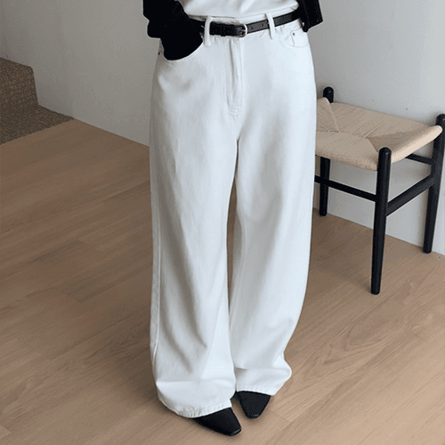 오브던 25FW 폴링 와이드팬츠 (후들핏)