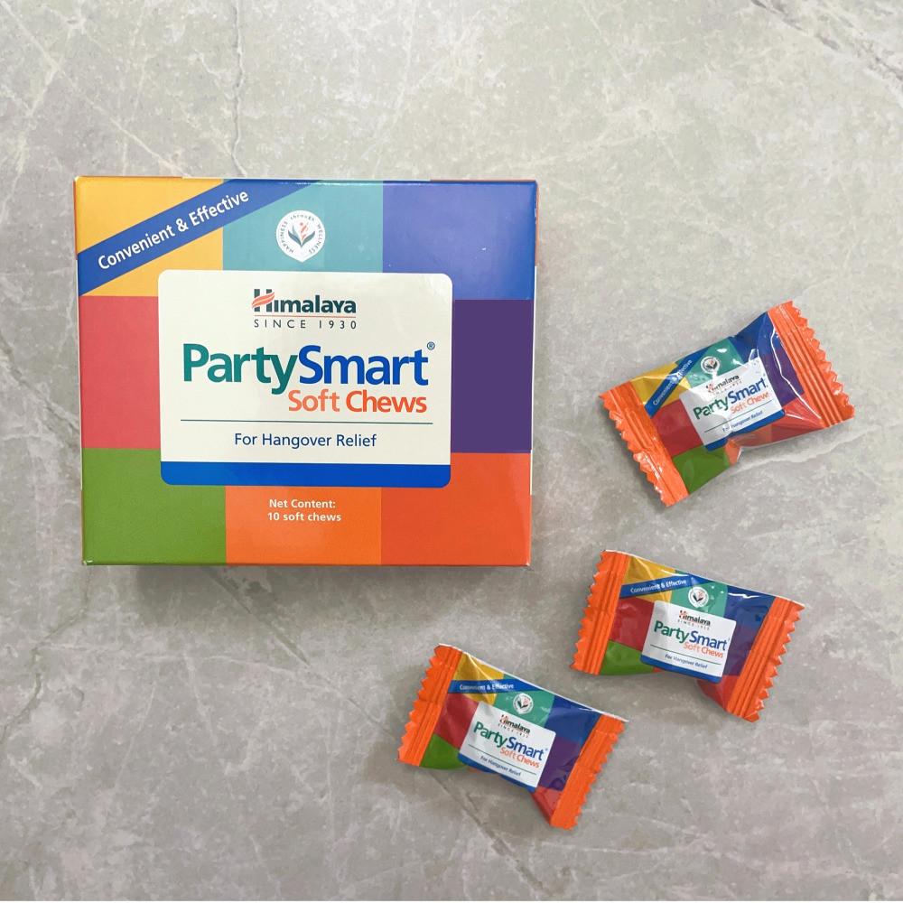 히말라야 숙취해소제 파티스마트 츄 10개 올리브영 [원산지:인도]