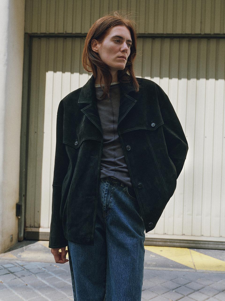 Real Suede Blouson Jacket SL5AJ311-10