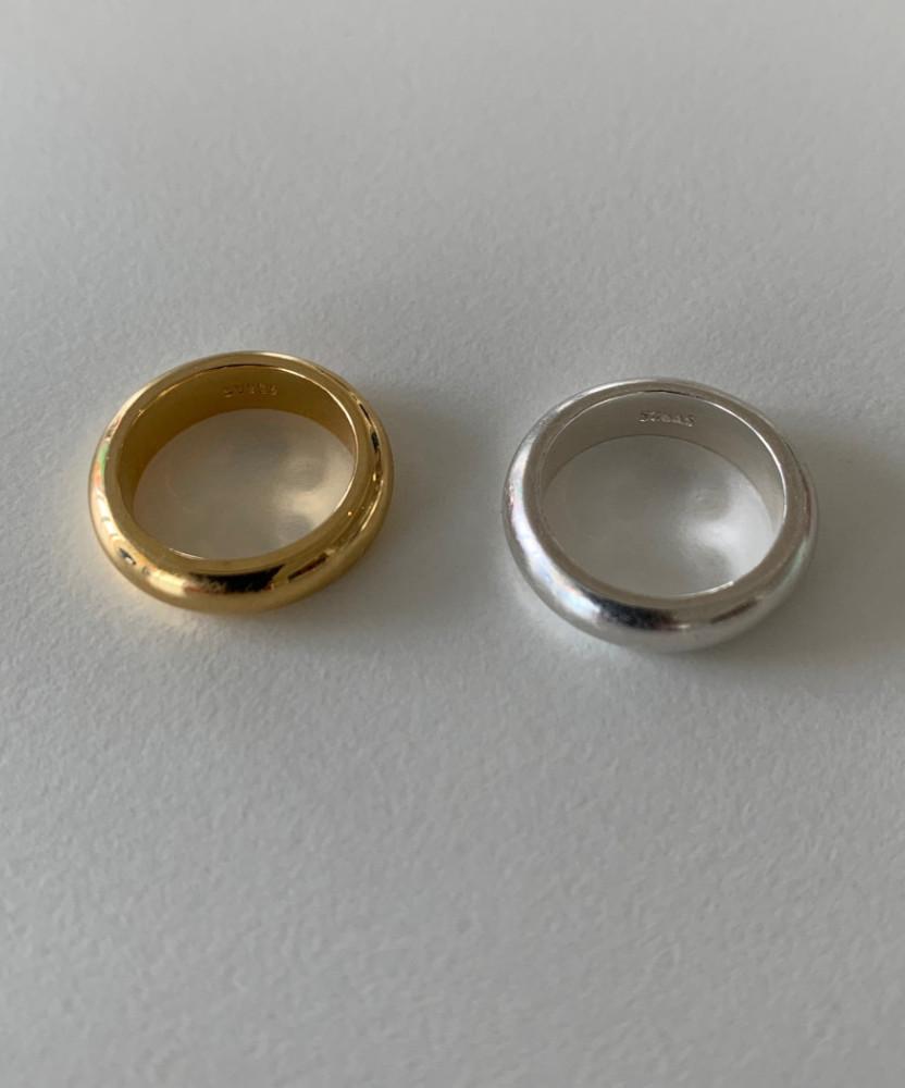 실버925 5mm 기본 심플 볼드 앵게이지 엥게이지 은가락지 엄지 반지