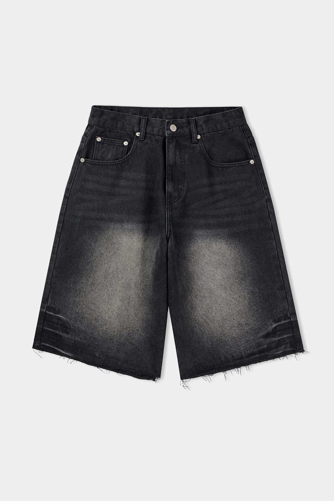 [6.26 RESTOCK] Domingo Cut-Off Denim (Black)