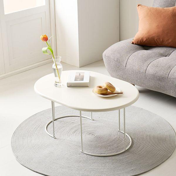 RF 라운지 소파테이블 400/800/1200  타원형 원형 협탁