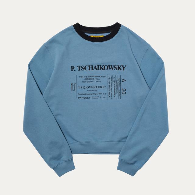 IAB 스튜디오 IAB Studio Sweatshirt Oatmeal Navy - 위시버킷