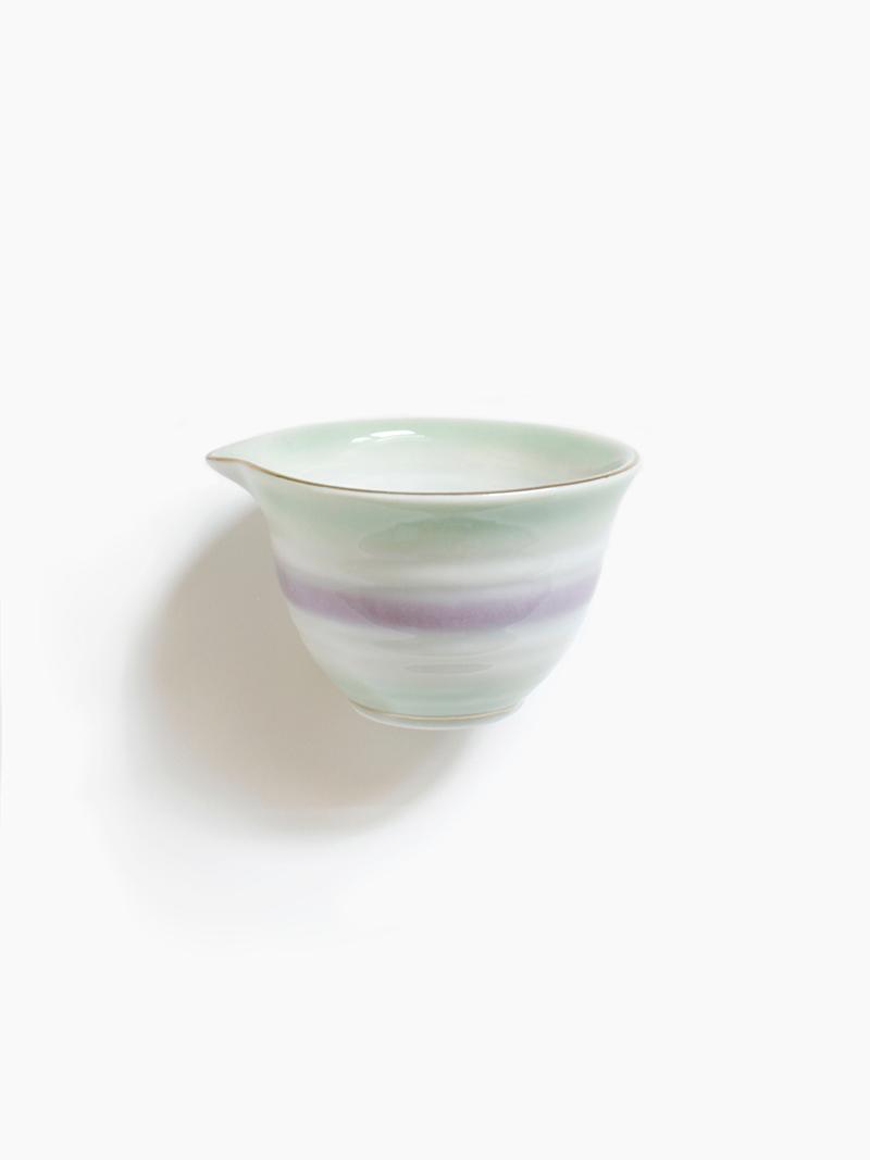 mint lavender tea cup