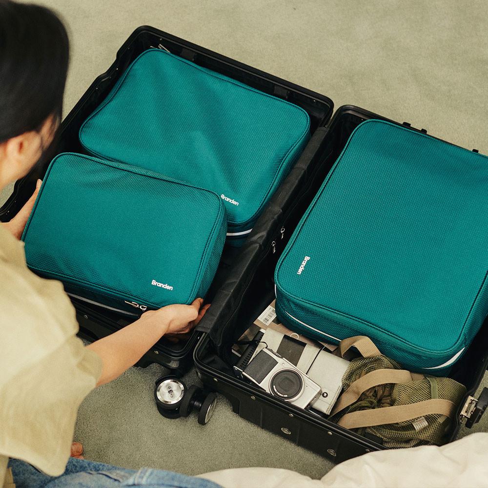 [브랜든] 부피순삭 캐리어 압축 파우치 20인치/24인치/28인 - SET