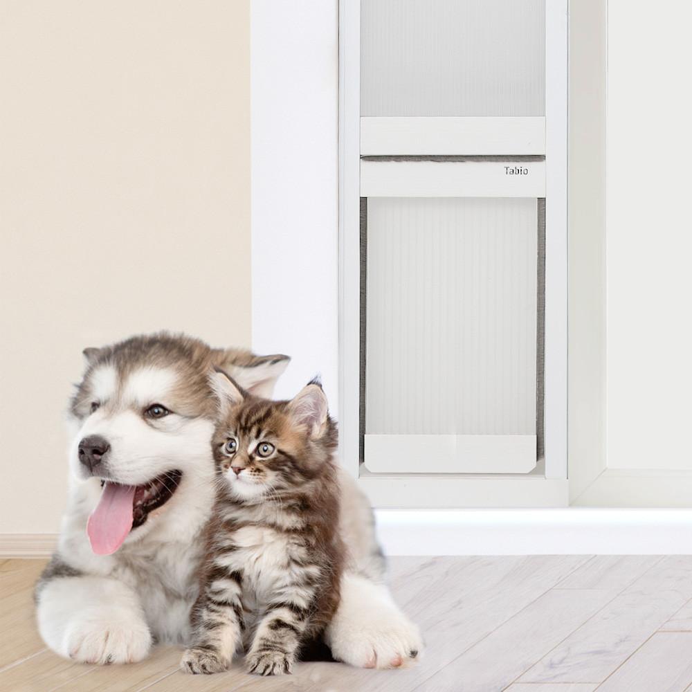 타비오 펫도어 강아지 고양이 반려동물 강화 팻도어 베란다 애견 출입문 출입문 냄새소음차단