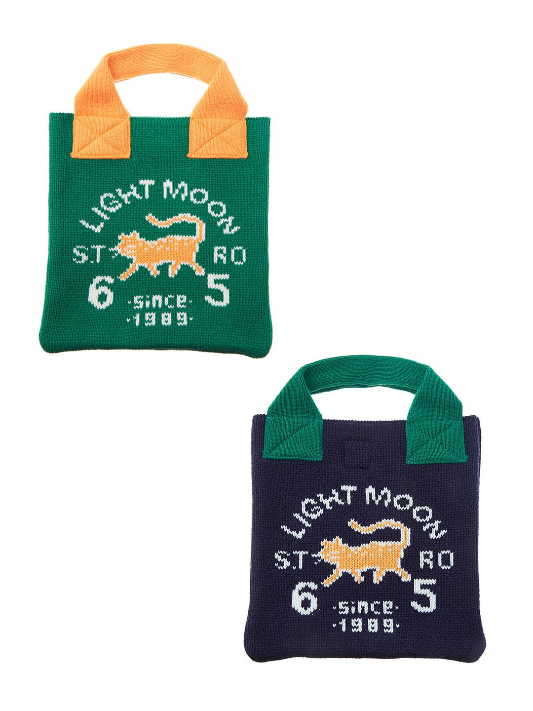 SYMBOL JACQUARD KNIT MINIBAG