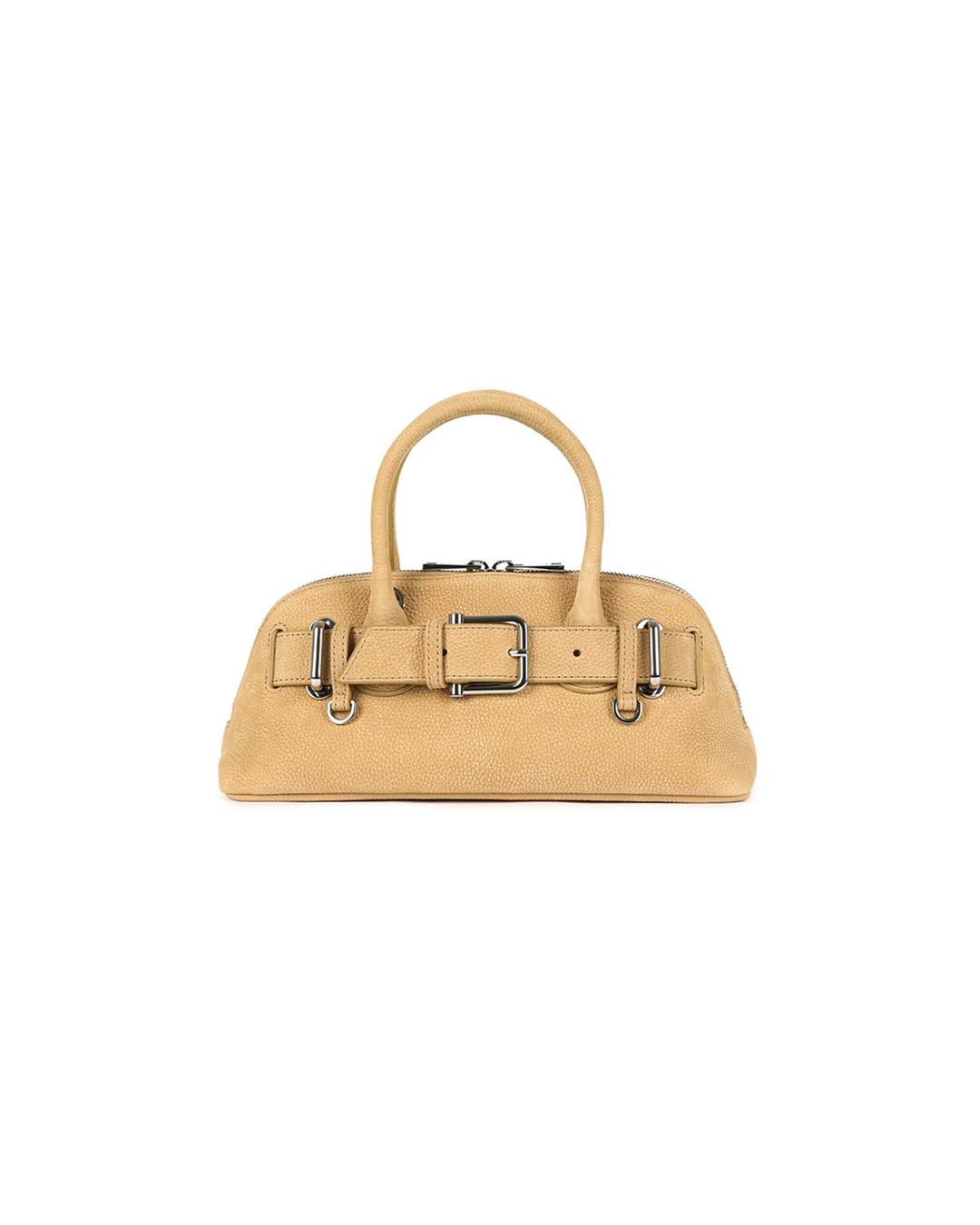 ZIP BROCLE MINI [NUBUCK CARAMEL]