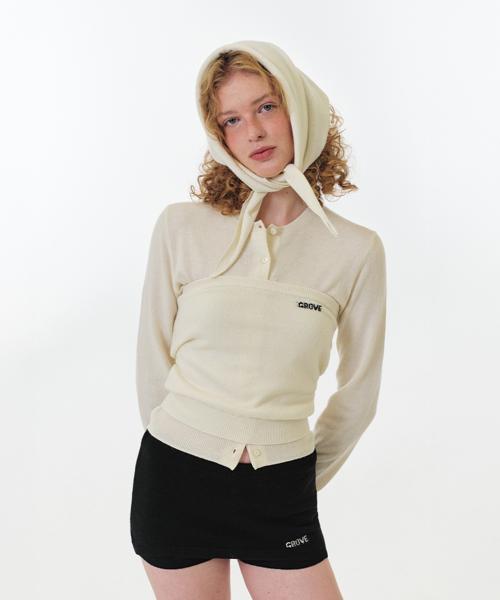 ELENA CARDIGAN (IVORY)