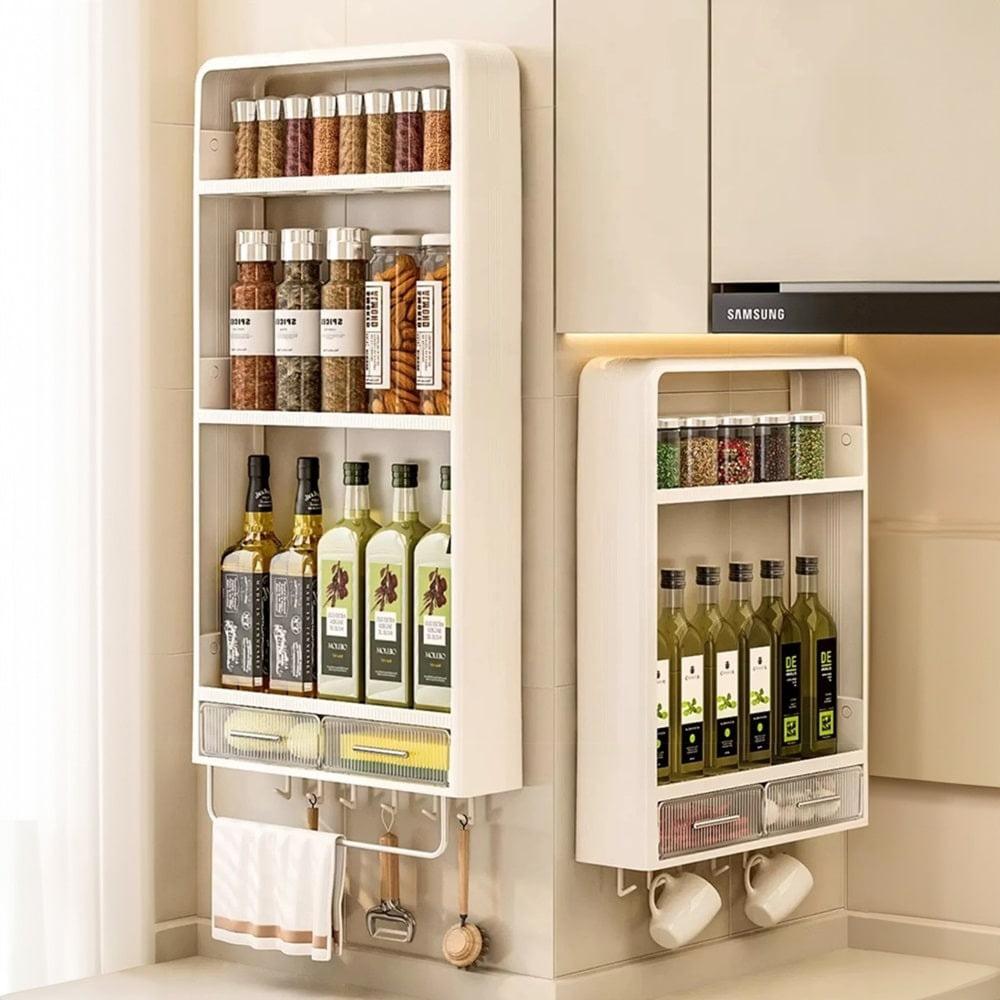 무타공 슬림 주방선반