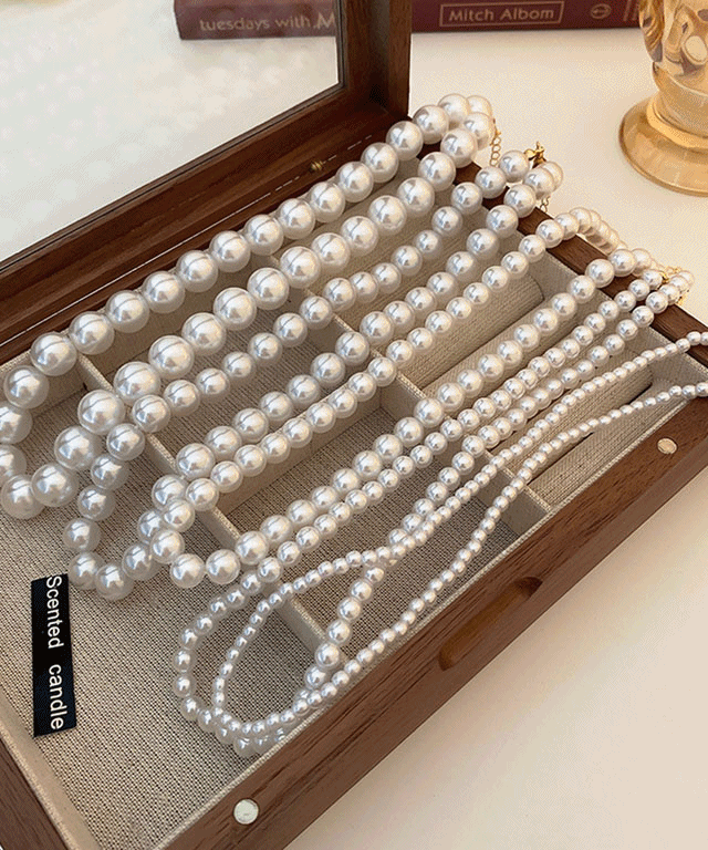 [오늘출발] 진주목걸이 미니진주부터 왕진주까지 초커부터 롱타입 ♥