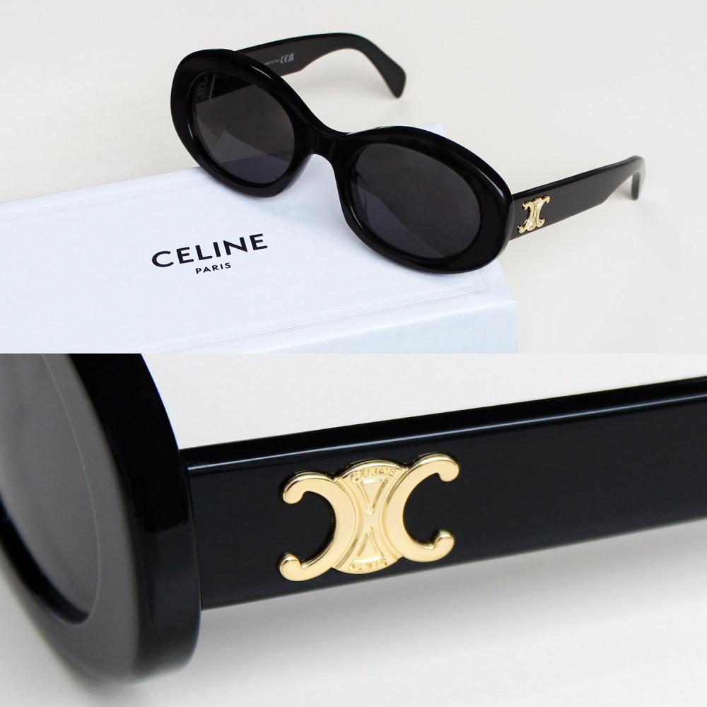 CELINE 셀린느 선글라스 트리옹프 01 블랙 아세테이트 명품선글라스 CL40194U