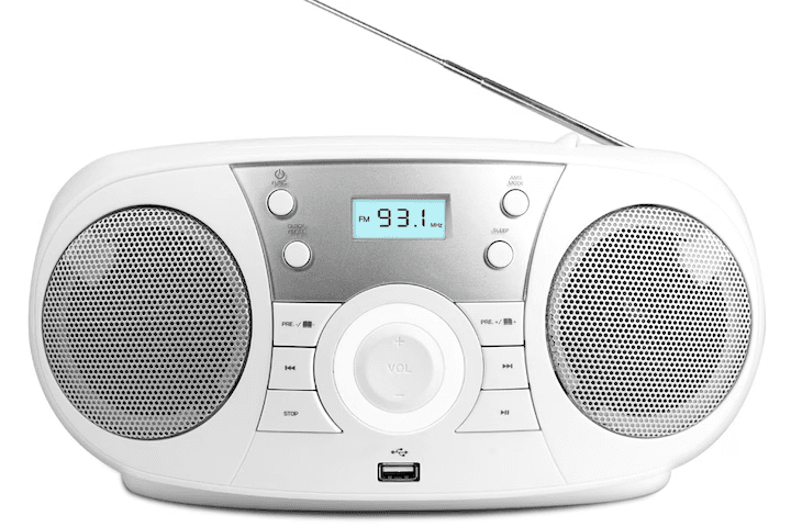 블루투스 라디오 CD플레이어 붐박스