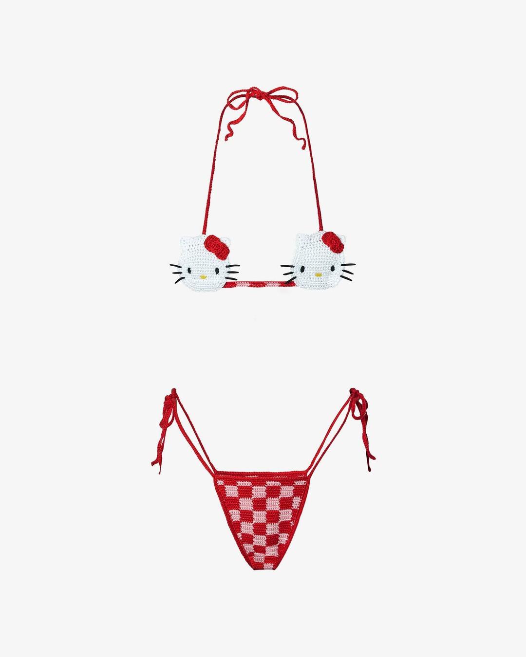 Hello Kitty Crochet Bikini